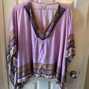 Sundance kimono flowy kimono style top XL